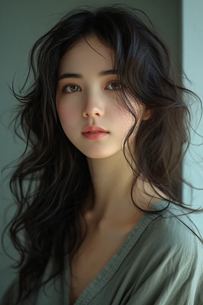 Asian Woman Fashion Portrait