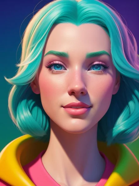 Disney‑Style Whimsical Portrait