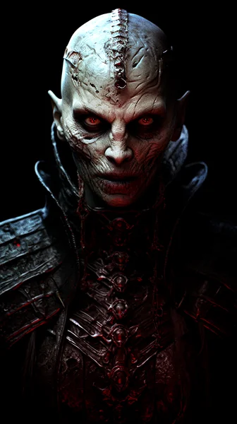 Ancient Vampire Horror Portrait