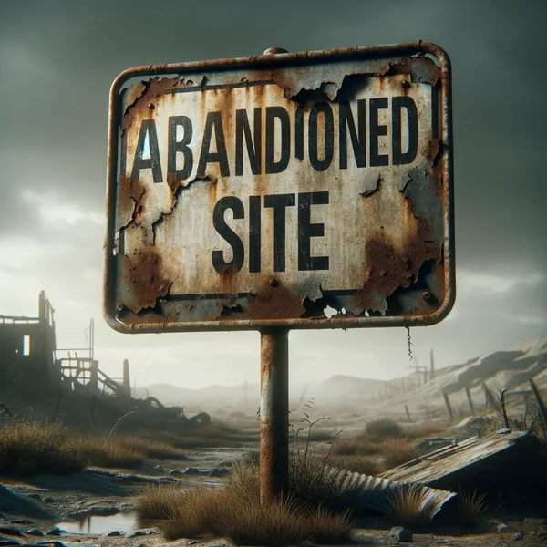 Post Apocalyptic Sign AI Design