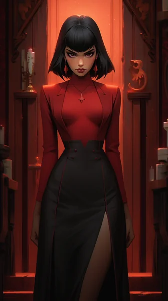 Vampirella Horror Character Art
