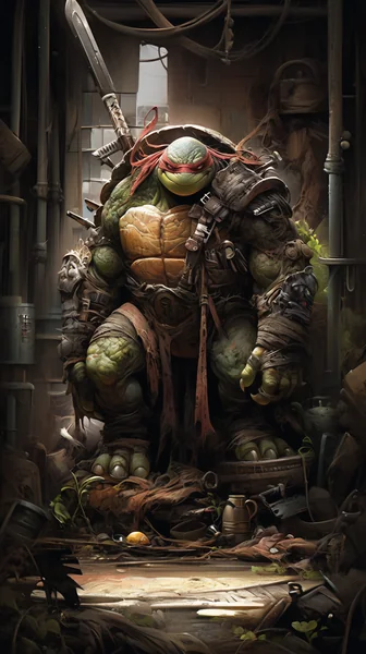TMNT Hyper-Realistic Portrait
