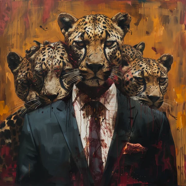 Leopards and Political Party: A Bizarre and Unusual Prompt