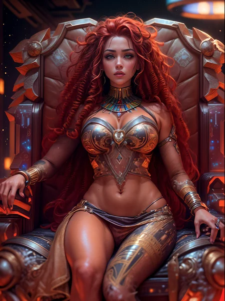Queen of the Cosmos Portrait