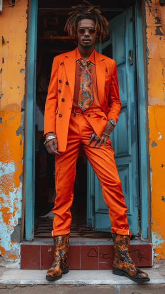 Men’s Fashion Cover Editorial Shot