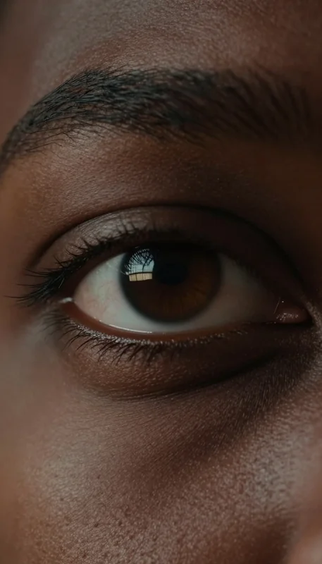 Extreme Close-Up Human Eye Blink - Ultra Realistic
