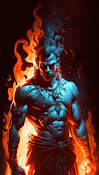 Lord Shiva Epic Character Art
