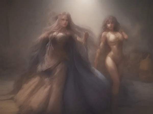 Belly Dancer Fantasy Portrait
