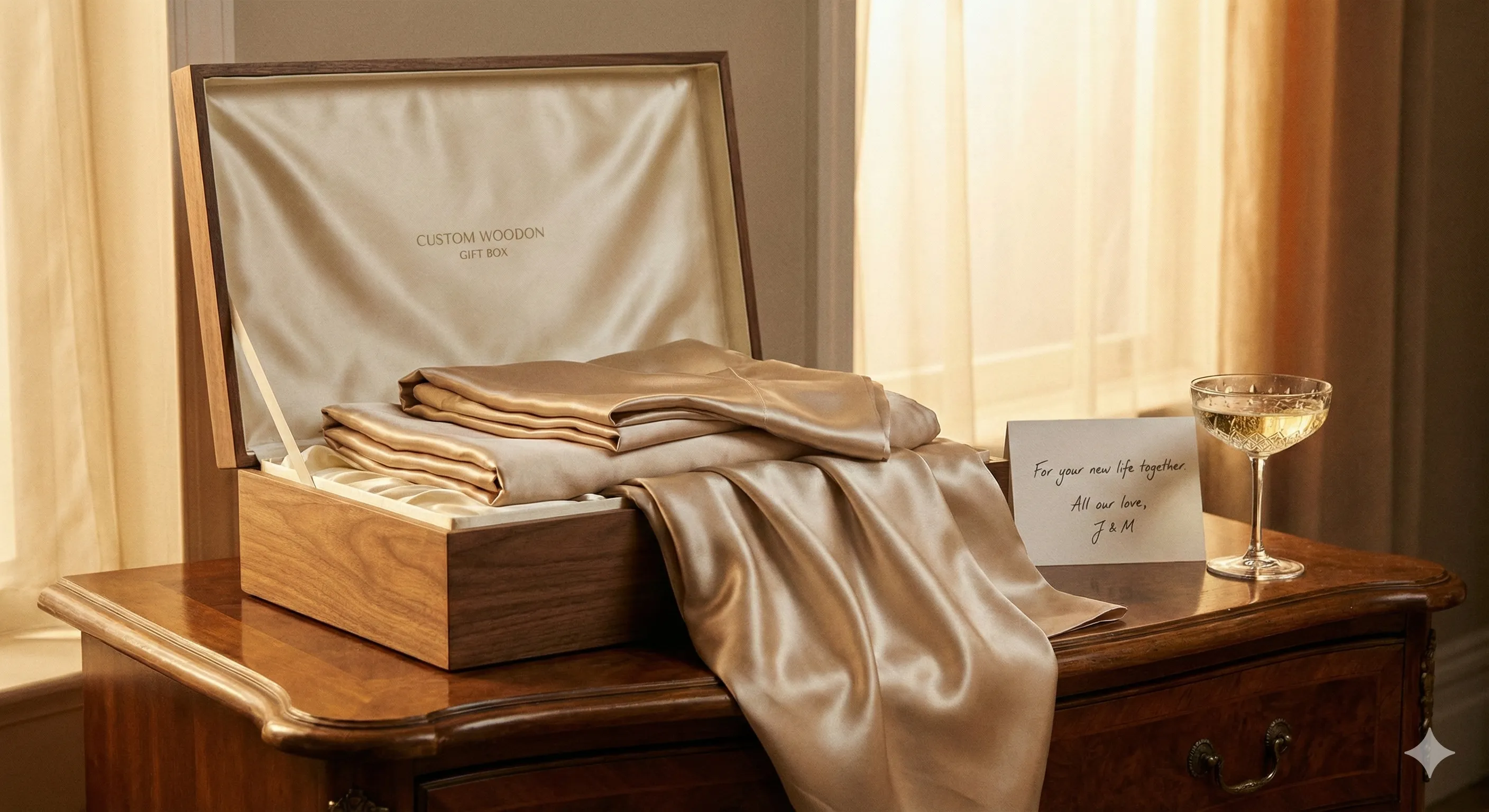 A High-end Lifestyle Photograph Of A Luxurious Wedding...
