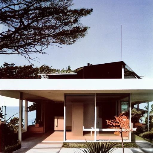 Mid-Century Modern Ocean House