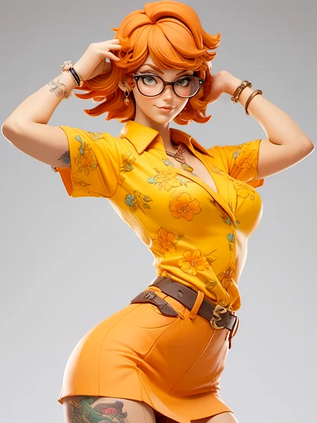 Velma Reimagined Ultra-Realistic Art
