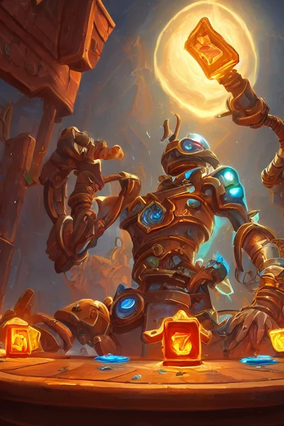 Sci-Fi Cartoon Character Fantasy Art