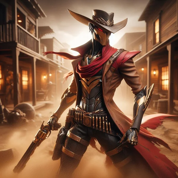 High Noon Jhin Wild West Portrait