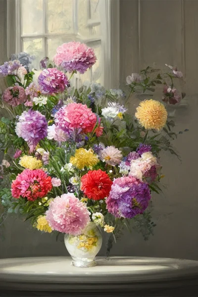 Flower Vase Interior Concept Art