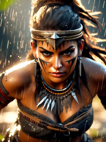 Amazon Warrior Cinematic Concept Art