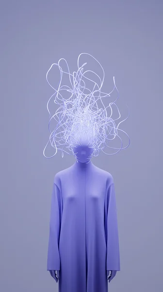 Avant‑Garde Electromagnetic Figure Art