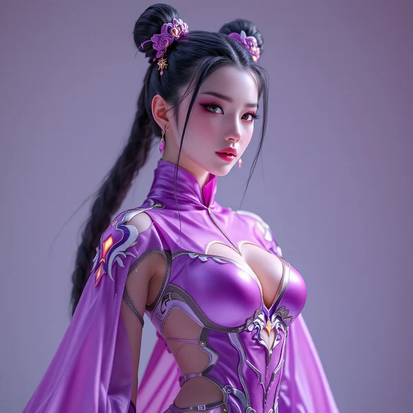 Chinese Female Superhero Concept Art