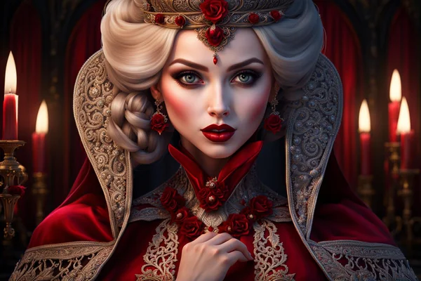 Lady Dracula Fantasy Portrait