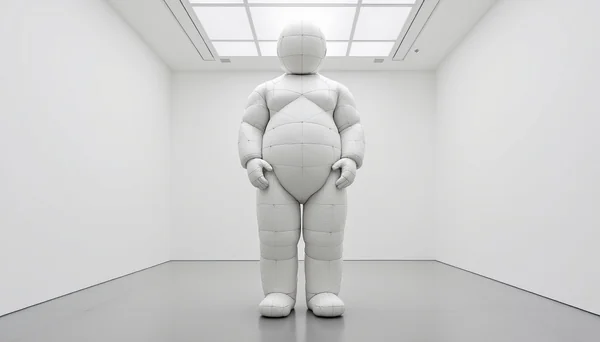 Abstract Parametric Humanoid Sculpture