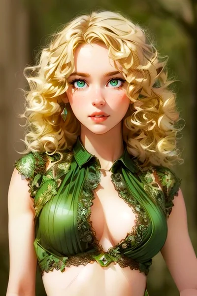 Timeless Garden Beauty Portrait