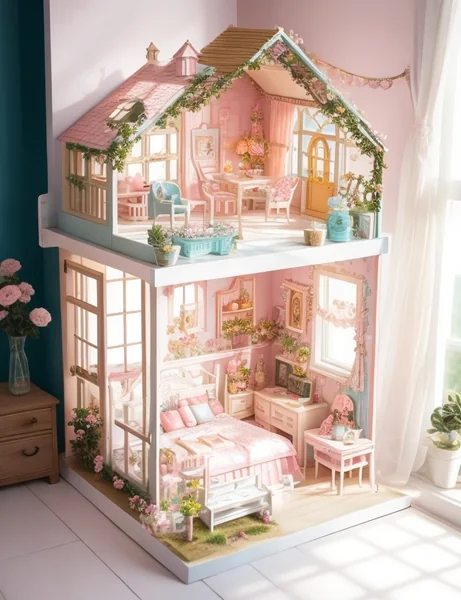 Exquisite Kawaii Dollhouse Design