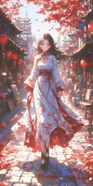 Romantic Chinese Street Portrait