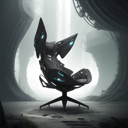 Biomimetic Futuristic Chair Design