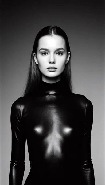 Black and White Fashion Editorial